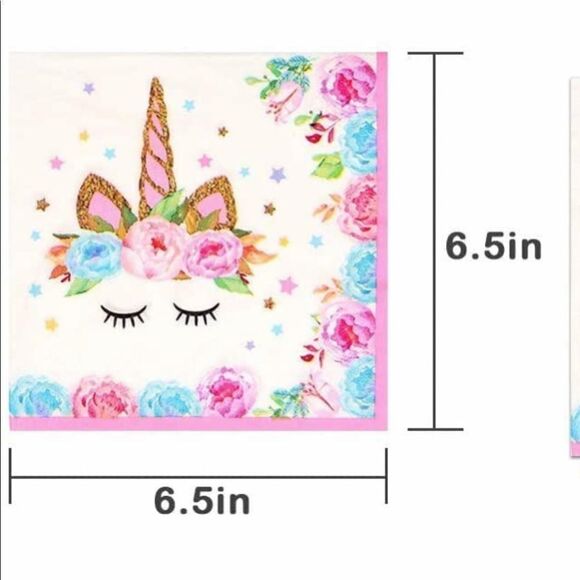 Unicorn Party Decorations set of 81 NWT - Picture 15 of 15